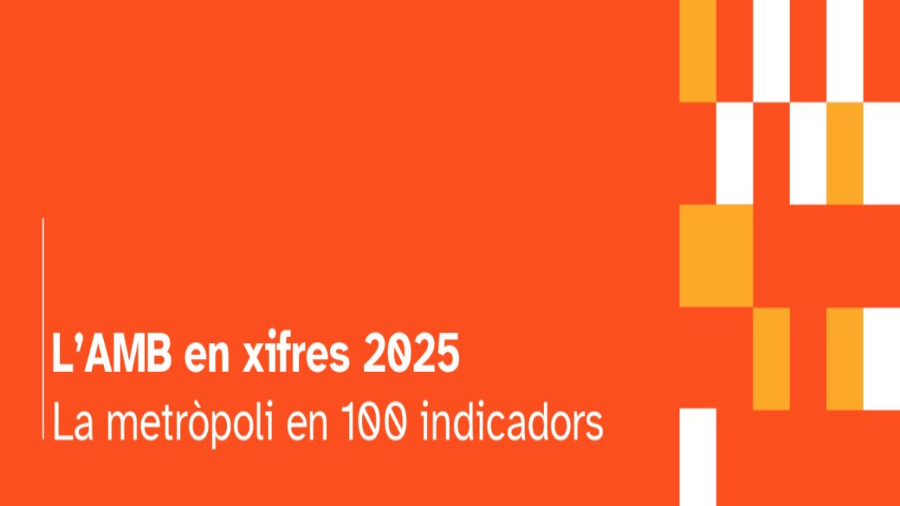 Portada d el'informe sobre l'evolució de l'Area Metropolitana de Barcelona